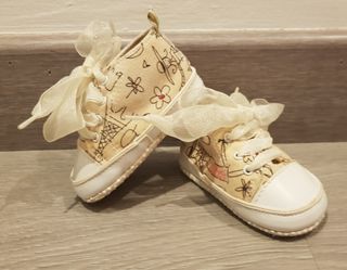 botitas bebe tipo converse