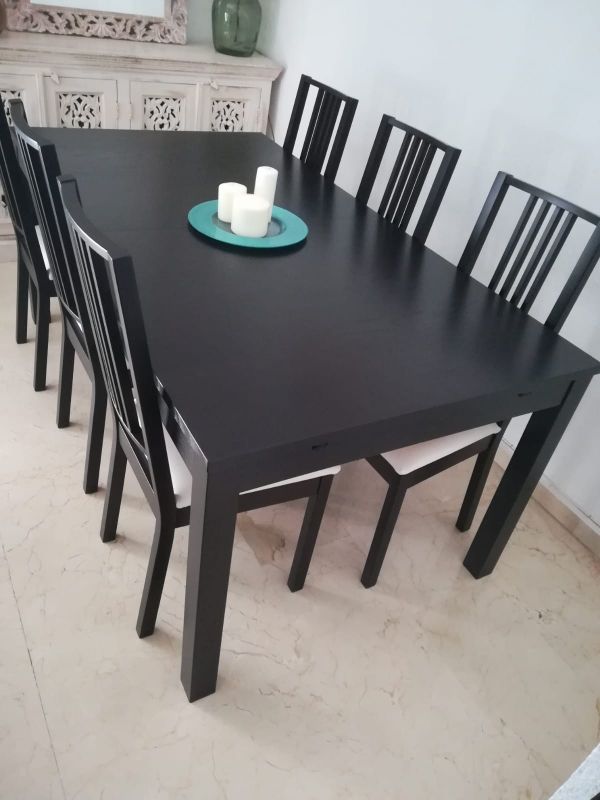 Mesa comedor negra ikea extensible de segunda mano por 200 € en ... Mesa comedor negra ikea extensible de segunda mano por 200 € en ...