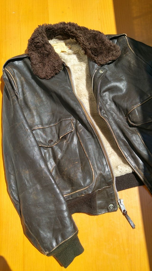SCHOTT G-1 JACKET FLYER'S  U.S.NAVY AUTÉNTICA 60's