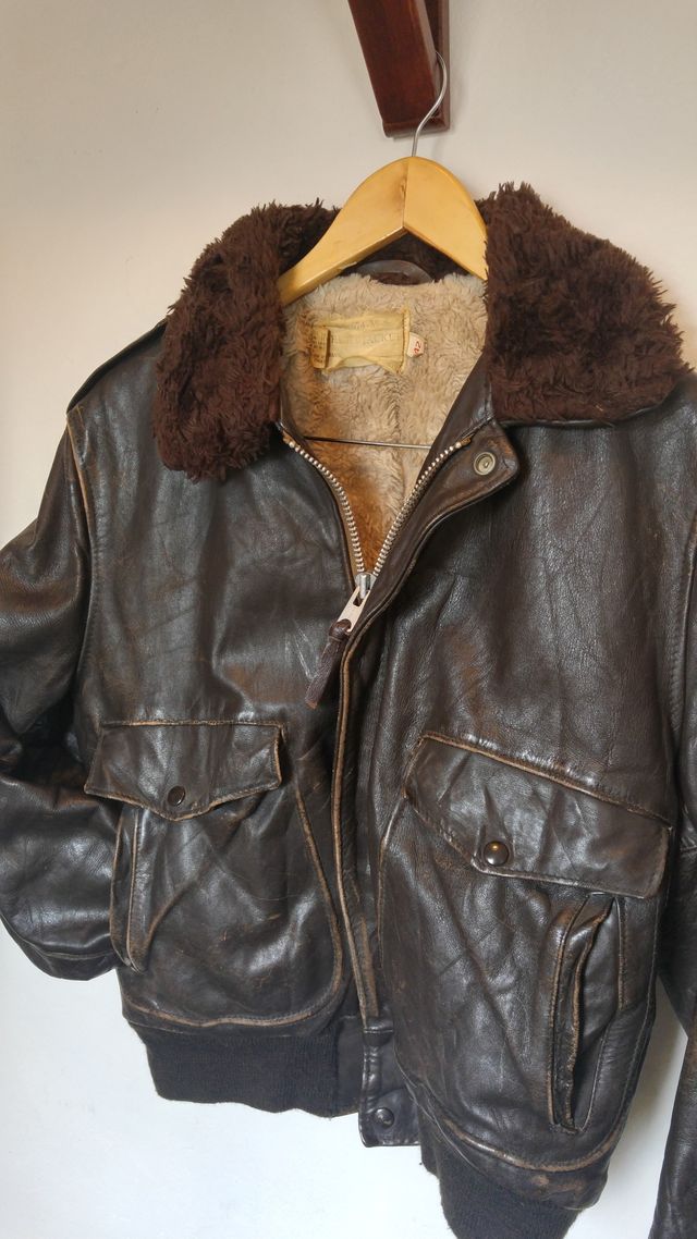 SCHOTT G-1 JACKET FLYER'S  U.S.NAVY AUTÉNTICA 60's