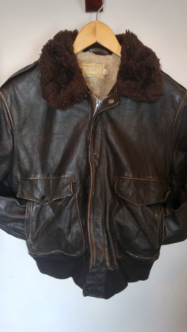 SCHOTT G-1 JACKET FLYER'S  U.S.NAVY AUTÉNTICA 60's