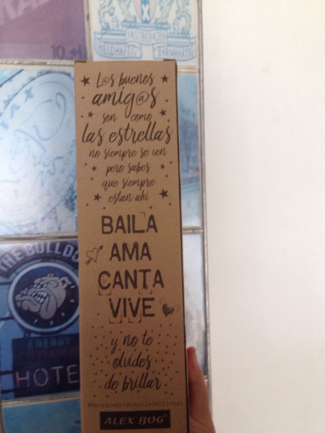 Bottiglia con luci e scritta per papà