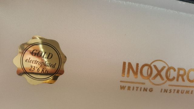 Conjunto bolígrafo y pluma INOXCROM