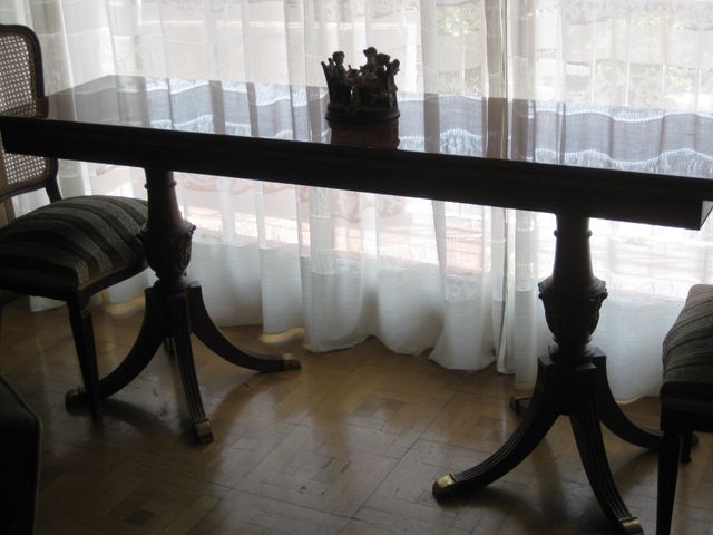 MESA DE COMEDOR TIPO LIBRO Y SEIS SILLAS de segunda mano por 250 ... MESA DE COMEDOR TIPO LIBRO Y SEIS SILLAS de segunda mano por 250 ...