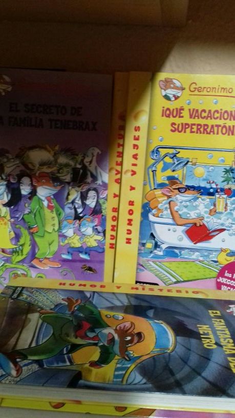lote libros Geronimo stilton!