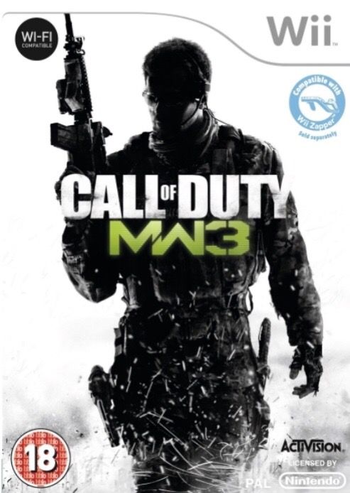 Juego Call of Duty MW3 para Wii