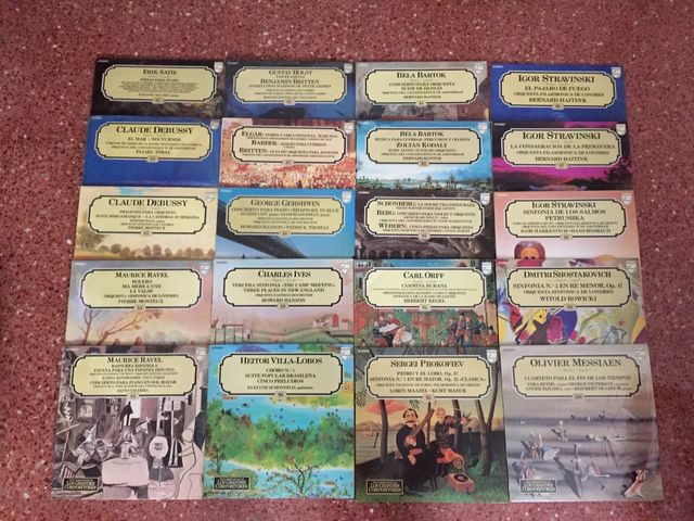 Discos Grandes compositores de la música