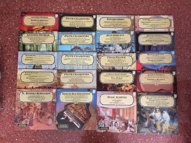 Discos Grandes compositores de la música