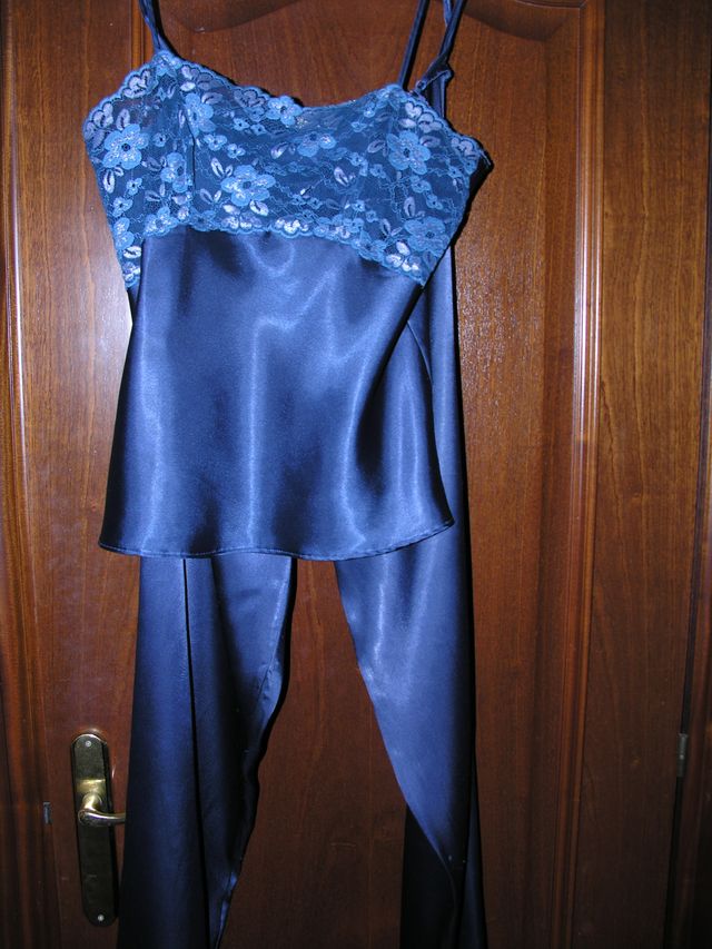 Pijama satén 3 piezas