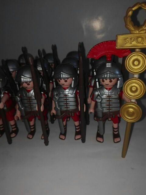 playmobil soldados romanos.roma