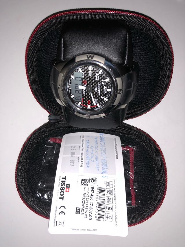 RELOJ TISSOT T-TOUCH II TITANIUM
