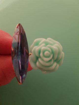 Oferta BONITO ANILLO y PENDIENTES  VICTORIO Y luch