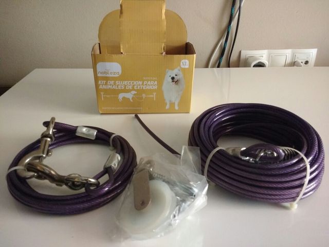 kit de sujeción para animales de exterior