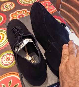 44 Zapatos Talla Baile Estrenar Hombre De Mano A Segunda Reina vR1qav