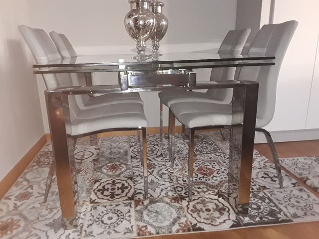 Mesa Comedor Extensible Cristal de segunda mano por 400 € en Avenida ... Mesa Comedor Extensible Cristal de segunda mano por 400 € en Avenida ...