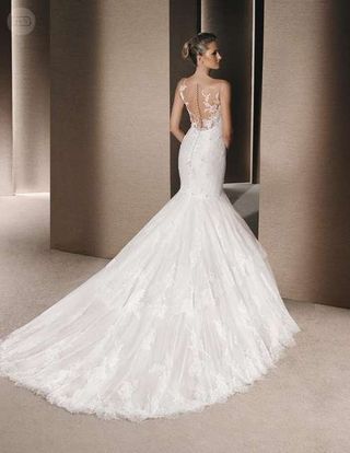 vestido de novia pronovias de segunda mano en sevilla en wallapop