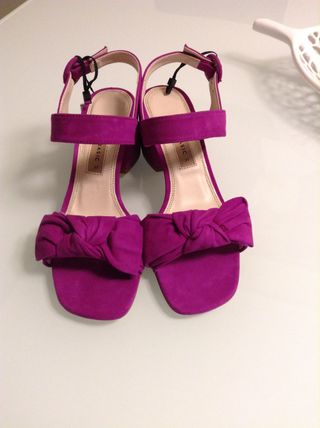 Segunda Sandalias Lazo € Por Piel De Zara 25 Bilbao Mano Tacon En tsdQhr