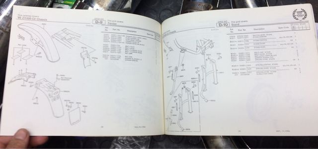 Manual original ZX400 Kawazaki