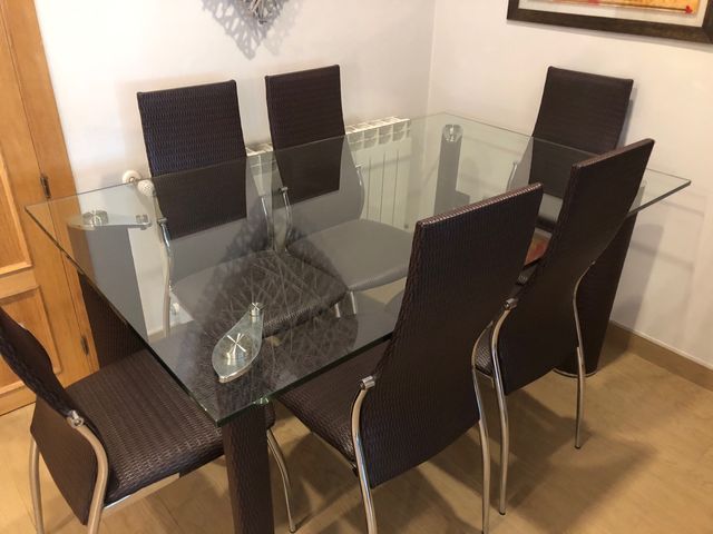 Mesas Con Sillas Para Comedor. Good Conjunto De Mesa Y Sillas De ... Mesas Con Sillas Para Comedor. Good Conjunto De Mesa Y Sillas De ...