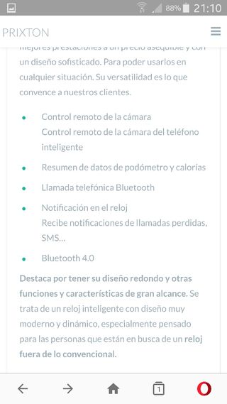 Reloj Prixton Smartwatch SWB 221 de segunda mano por 15 EUR en León en  WALLAPOP