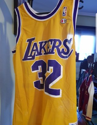 camiseta magic johnson lakers