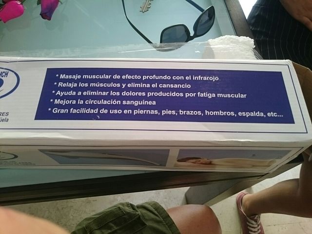 masajeador manual.