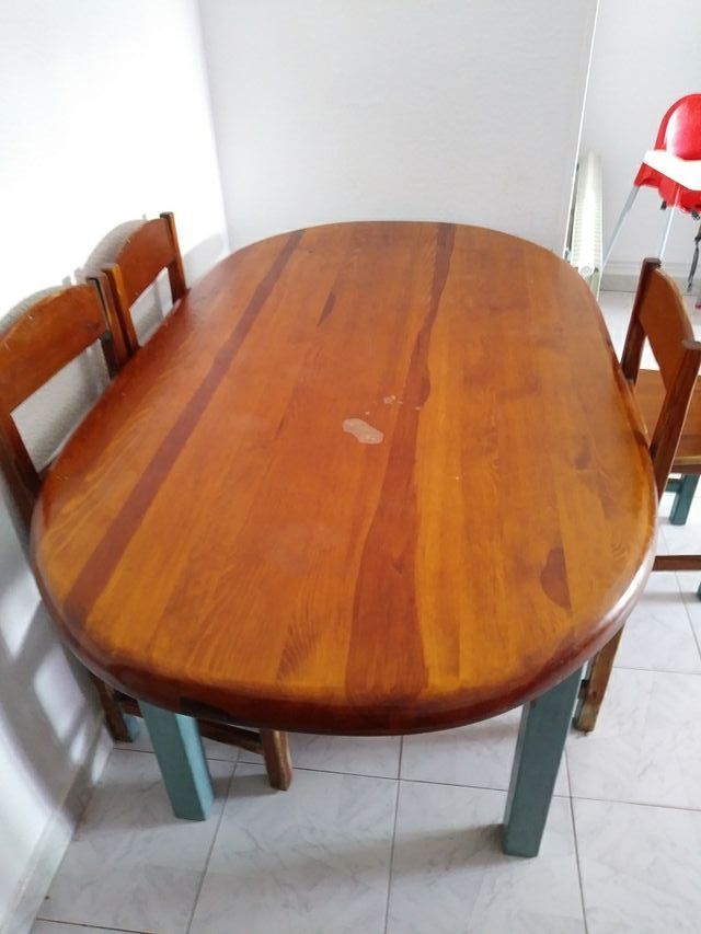 Mesa de madera para comedor con 6 sillas6 de segunda mano por 80 ... Mesa de madera para comedor con 6 sillas6 de segunda mano por 80 ...
