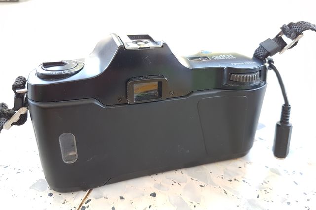 Cámara Olympus OM101 power focus carrete