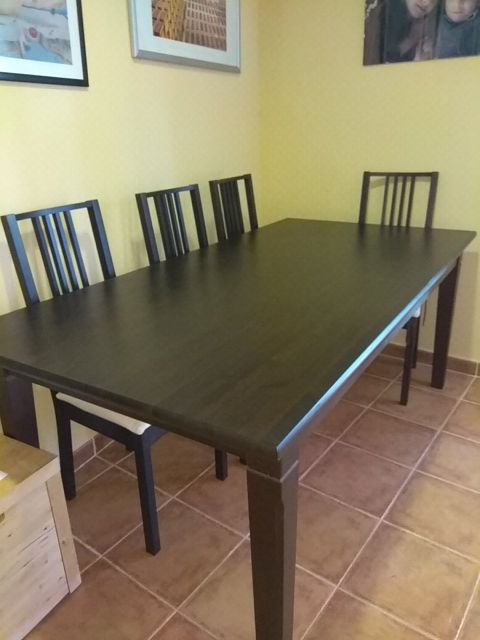 Juego de mesa y 6 sillas comedor Ikea de segunda mano por 225 € en ... Juego de mesa y 6 sillas comedor Ikea de segunda mano por 225 € en ...