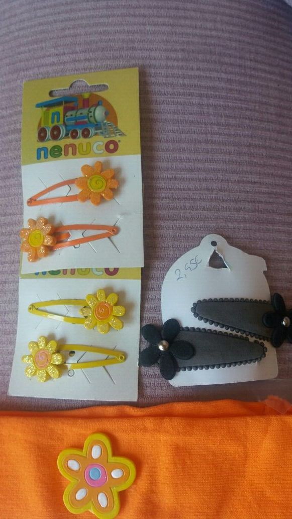 Lote diademas y horquillas NUEVAS