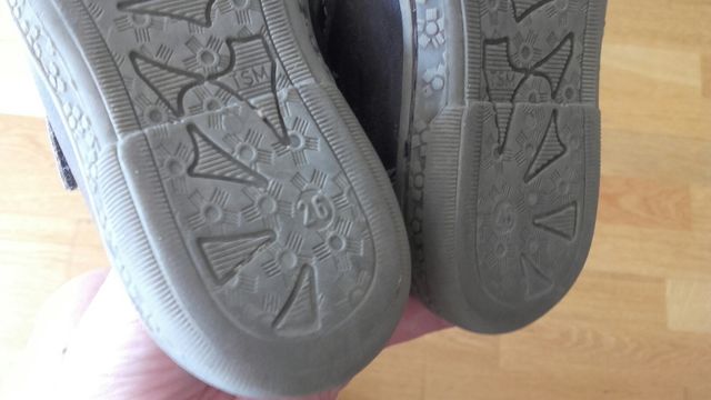 scarpe in pelle bambino num 26