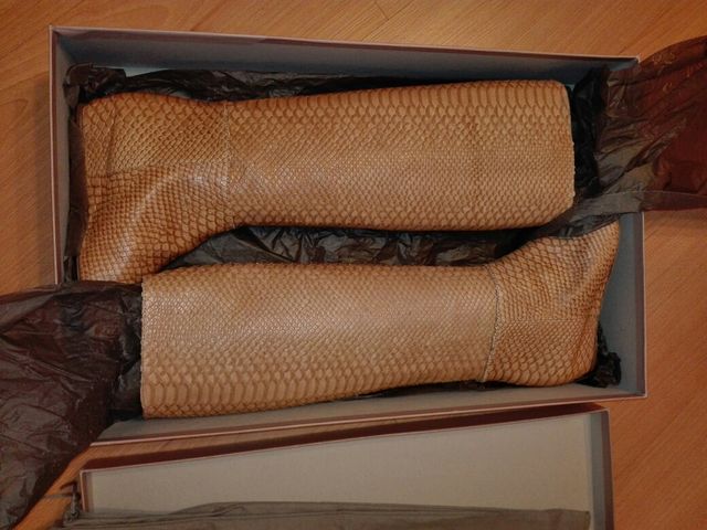 Botas nuevas Uterqüe efecto escamas