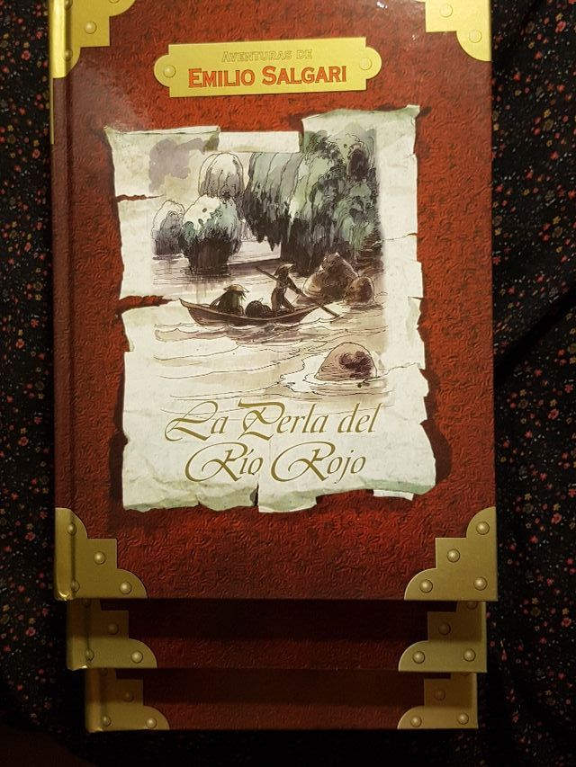 3 aventuras de Emilio Salgari.
