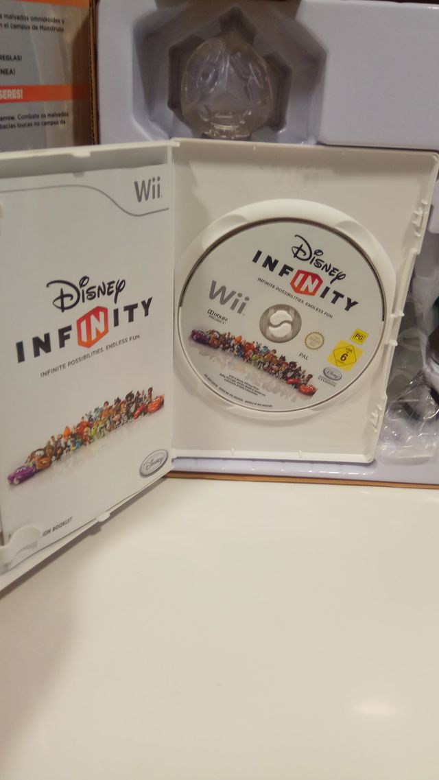 JUEGO COMPLETO DISNEY INFINITY PARA WII NUEVO