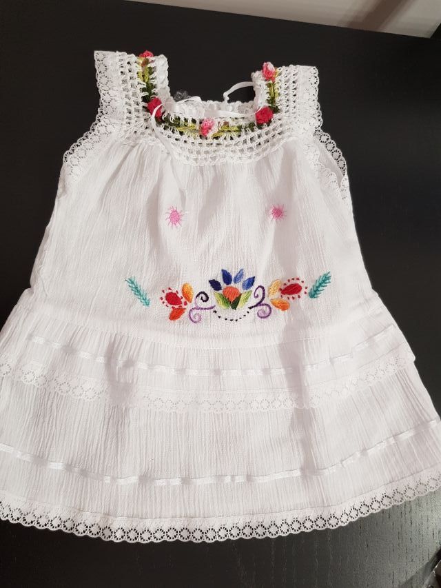 Vestido niña nuevo talla 2 años
