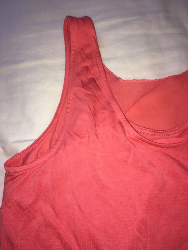 Vestido mujer fiesta coral