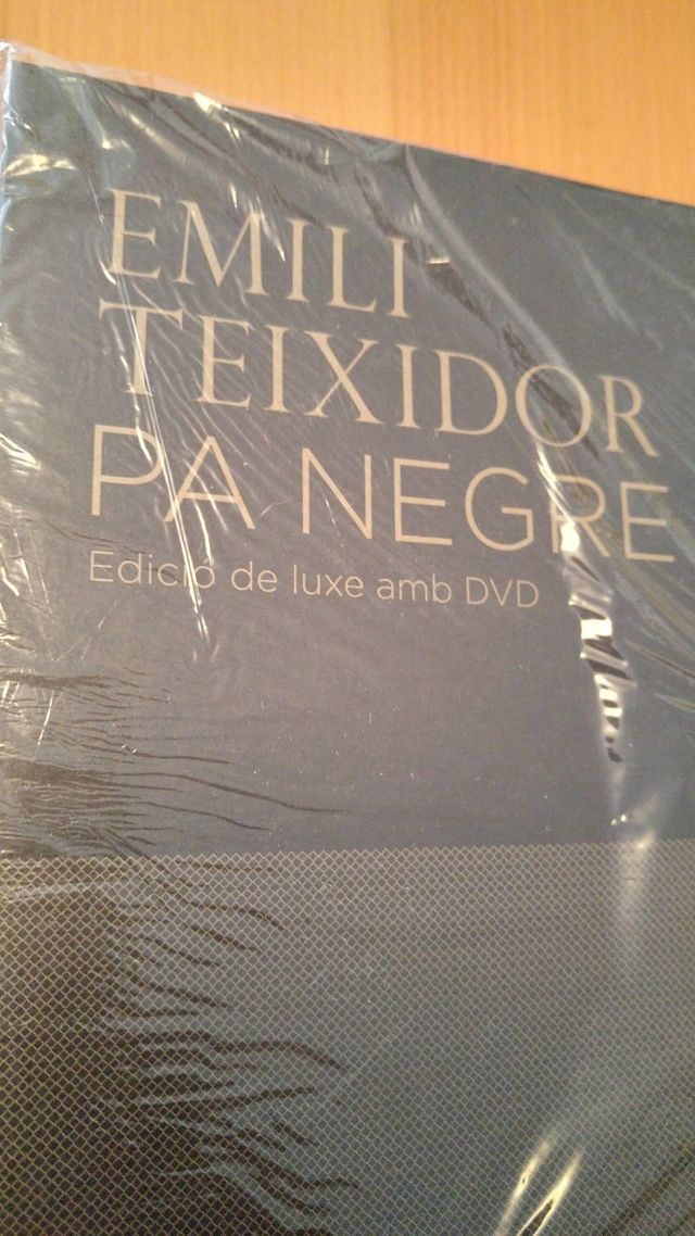 PA NEGRE, LLIBRE + DVD NOU A ESTRENAR, PRECINTAT 