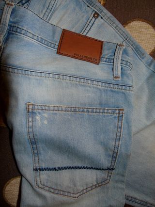 Pantalones vaqueros hombre Pull\u0026amp;Bear de segunda mano por 10 EUR en  Sevilla en WALLAPOP
