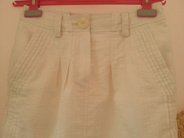 minifalda blanca #34