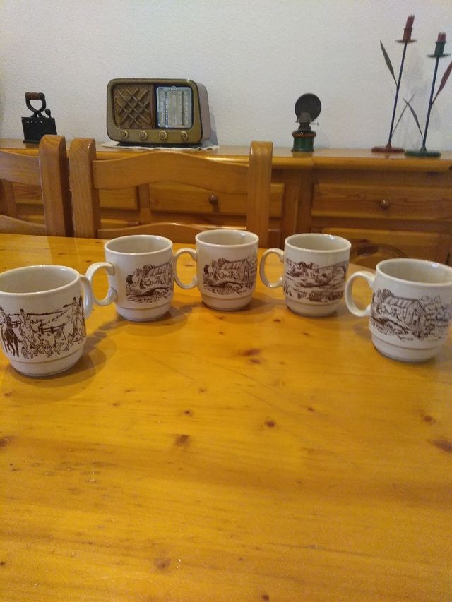 TAZAS DE CERAMICA