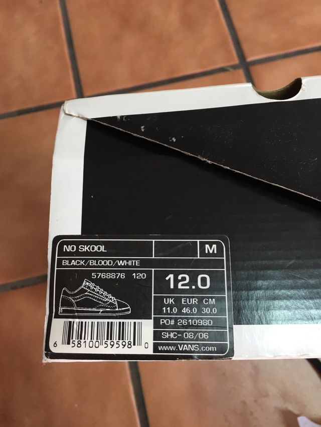 Zapatillas Vans Edicion limitada Punk Skate