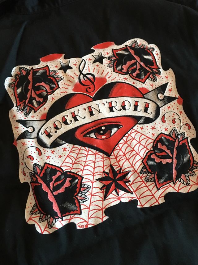 Camisa The Bones Punk Oi Rockabilly Psychobilly