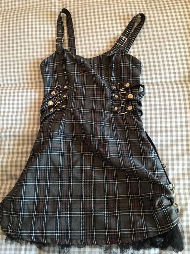 Vestido Lip Service Gotico Gothic Punk Psychobilly