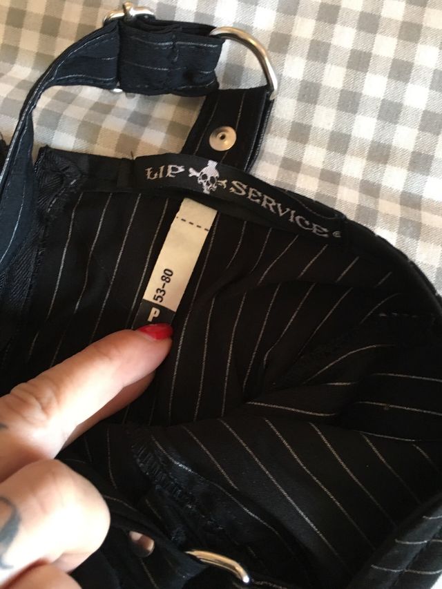 Vestido Lip Service Gotico Gothic Punk Psychobilly