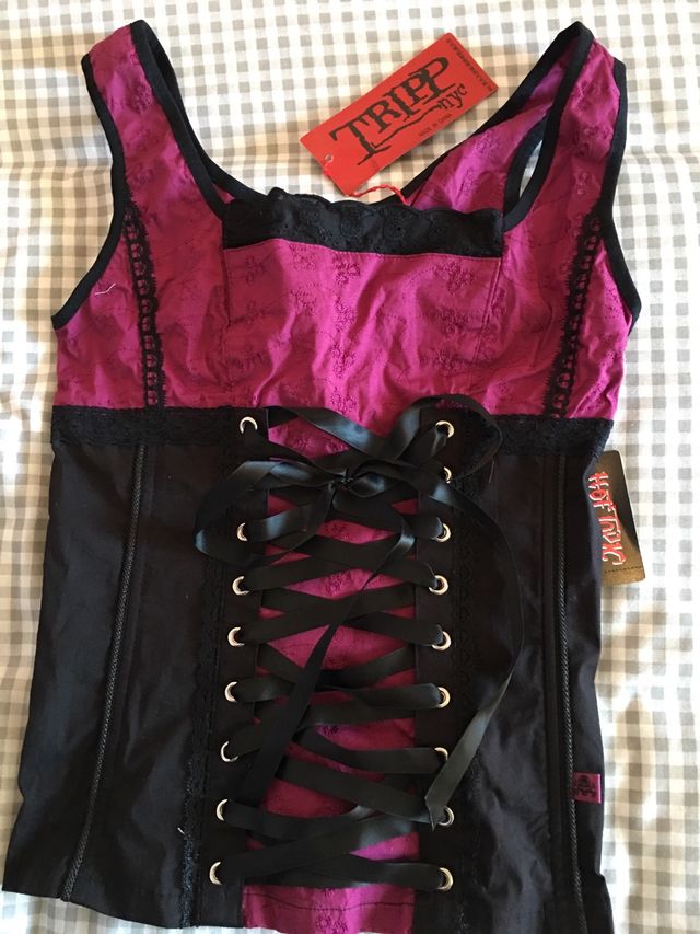 Corset Gotico Gothic Punk Pinup Lolita