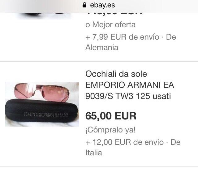 GAFAS EMPORIO ARMANI MUJER