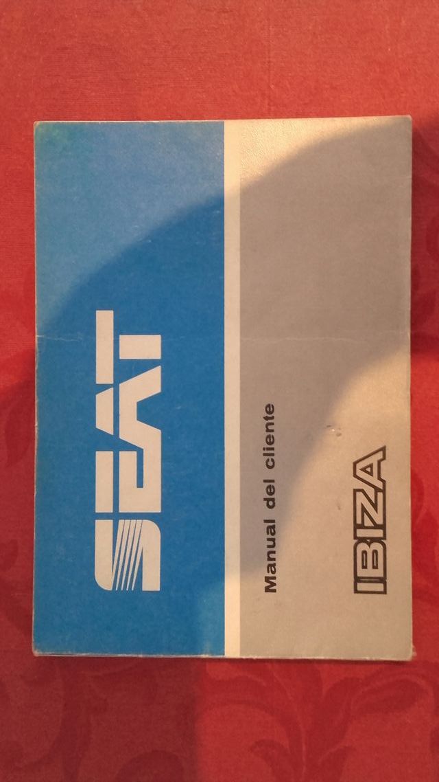 manual Seat Ibiza primera serie