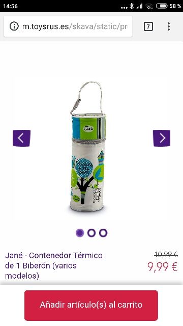 portabiberones y dosificador leche