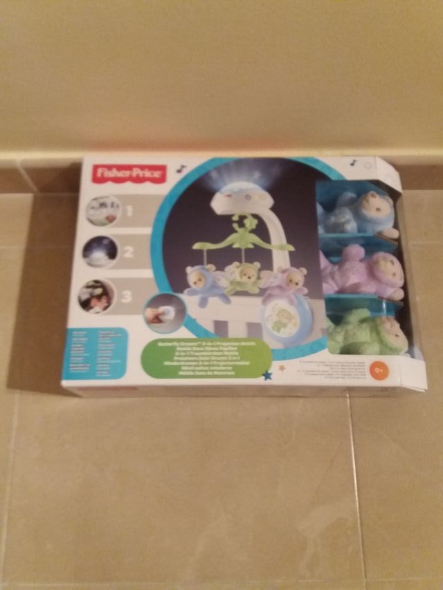Móvil ositos voladores  Fisher price 