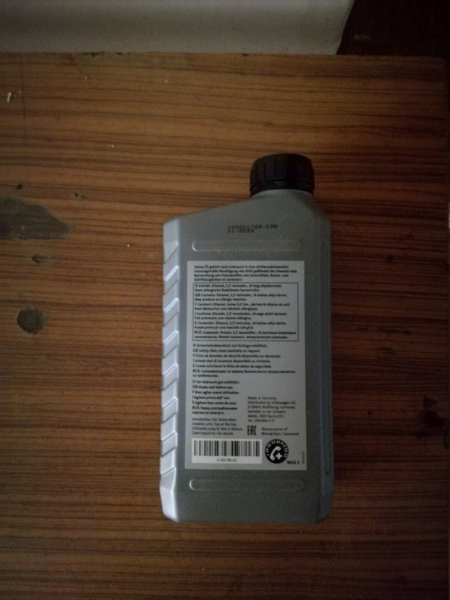 aceite transmisión Volkswagen